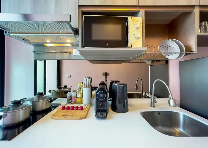 Near Bts Bearing L Rooftop Pool And Gym Apartment Bangkok